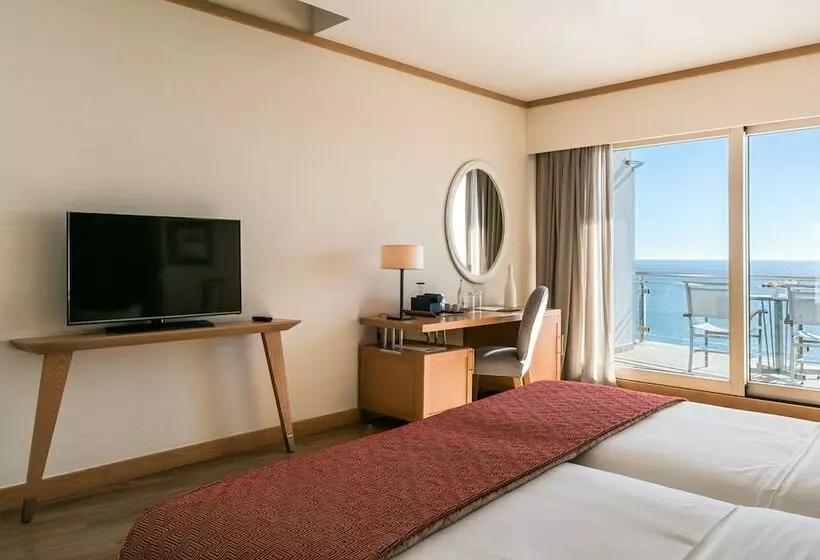 اتاق لوکس با چشم‌انداز دریا, Sesimbra Oceanfront Hotel   Preferred Hotels And Resorts