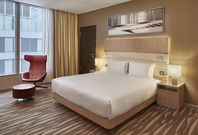 コネクティングルーム（家族用）。, Hilton London Canary Wharf