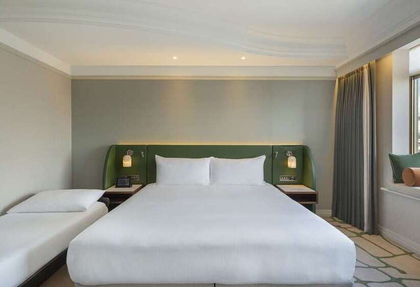 コネクティングルーム（家族用）。, Hilton London Canary Wharf