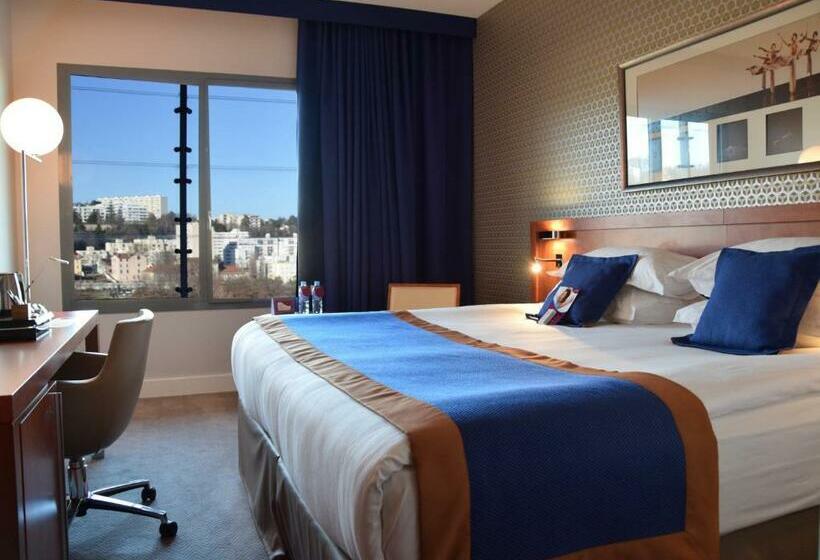 스탠다드 룸 강 전망, Crowne Plaza Lyon   Cité Internationale