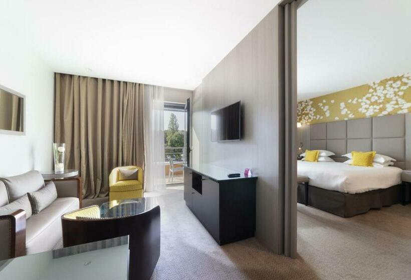 강 전망 스위트, Crowne Plaza Lyon   Cité Internationale