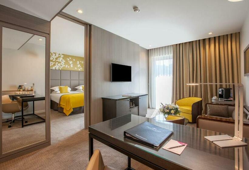 강 전망 스위트, Crowne Plaza Lyon   Cité Internationale