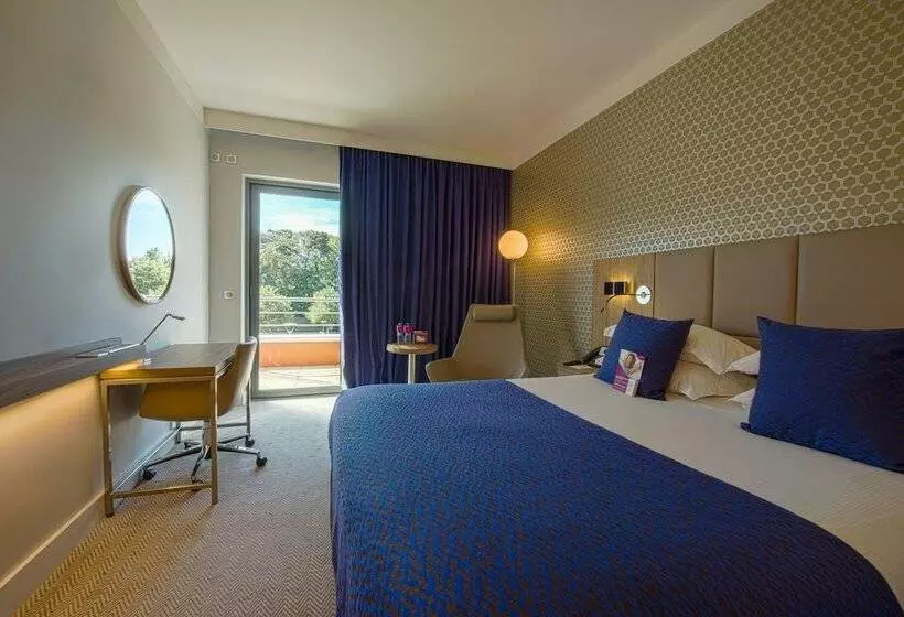 اتاق استاندارد با تخت دوبل و چشم‌انداز پارک, Crowne Plaza Lyon   Cité Internationale