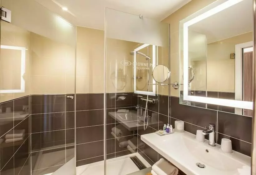اتاق استاندارد با تخت دوبل و چشم‌انداز پارک, Crowne Plaza Lyon   Cité Internationale