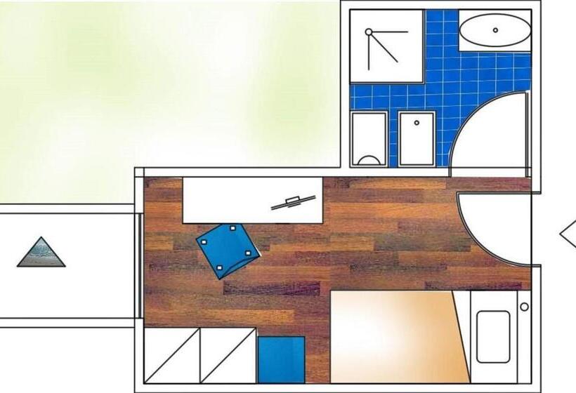 스탠다드 싱글 룸, Balance
