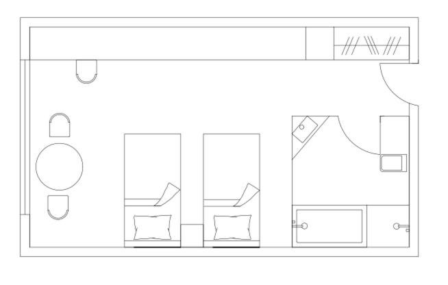 غرفة ديلوكس, Sabah Hotel Sandakan