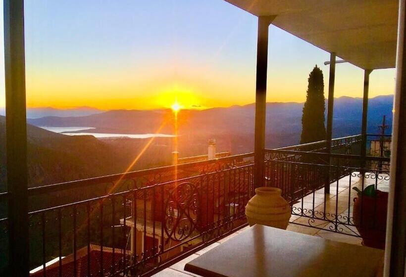 חדר סטנדרט נוף לים, Delphi Aiolos Center Hotel Panoramic View&yoga Harmony Hotel&rooms