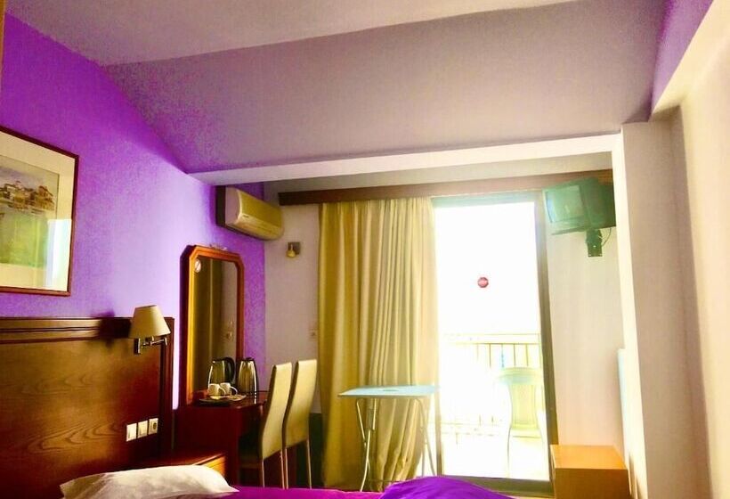 חדר סטנדרט נוף לים, Delphi Aiolos Center Hotel Panoramic View&yoga Harmony Hotel&rooms