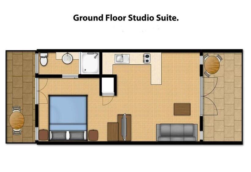 スタンダードスタジオ, The Reef Retreat Palm Cove