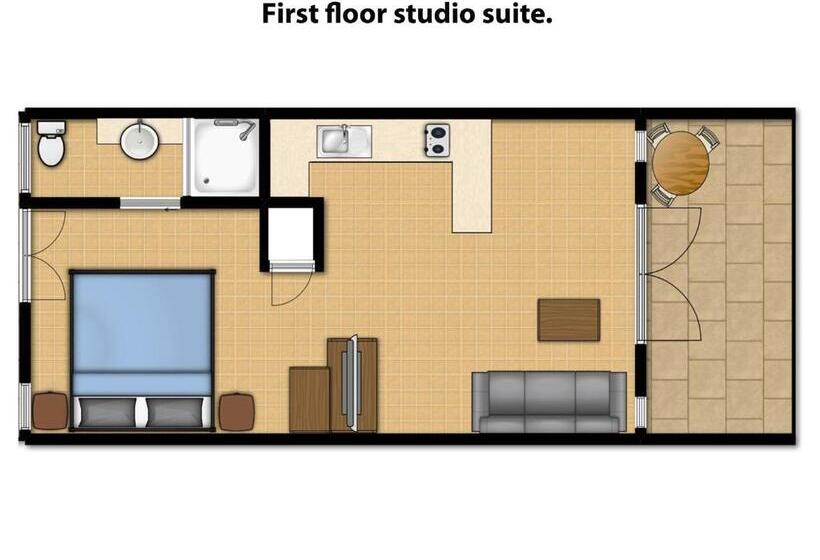 スタンダードスタジオ, The Reef Retreat Palm Cove