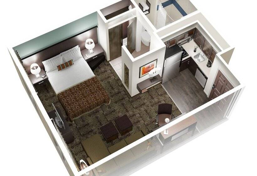 إستوديو قياسى, Staybridge Suites   Calgary Airport, An Ihg