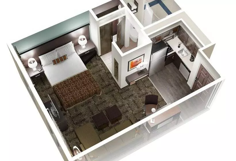 スタンダードスタジオ, Staybridge Suites   Calgary Airport, An Ihg