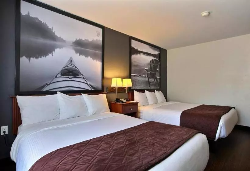 Standard-huone, Super 8 By Wyndham Troisrivieres