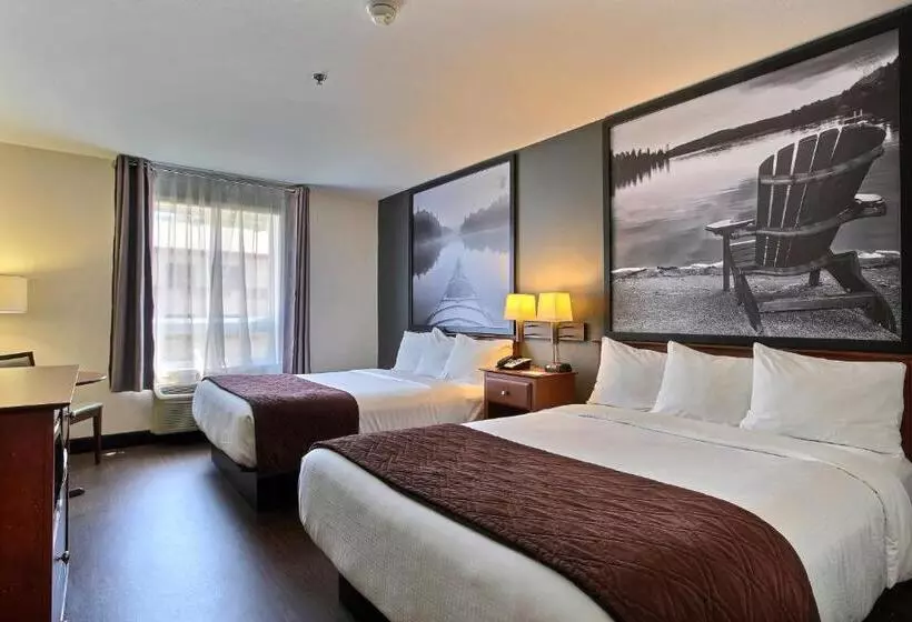 Standard-huone, Super 8 By Wyndham Troisrivieres