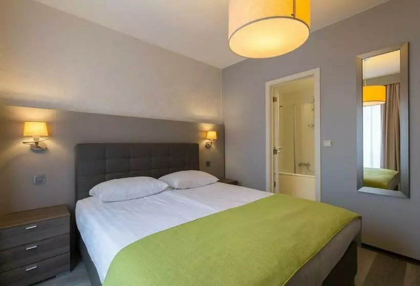Huoneisto 1 Makuuhuone, Thon Hotel Residence Parnasse Apart
