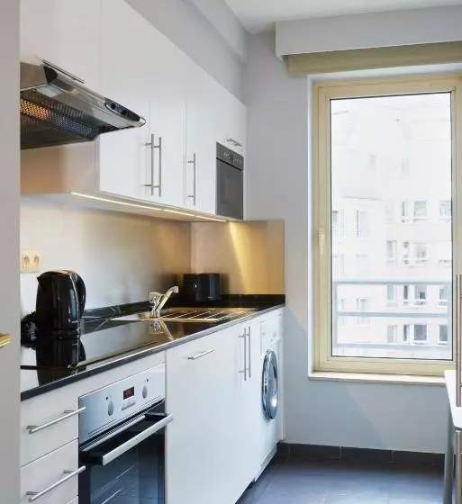 Standard-huone, Thon Hotel Residence Parnasse Apart