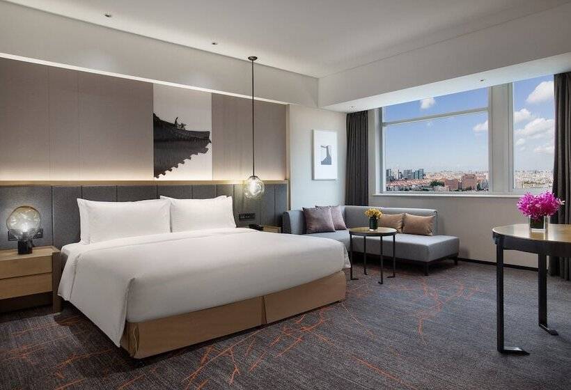 프리미엄 룸, Crowne Plaza Shanghai Fudan, An Ihg