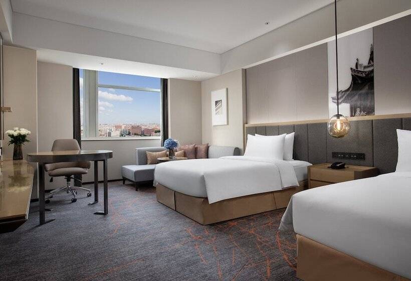 프리미엄 룸, Crowne Plaza Shanghai Fudan, An Ihg