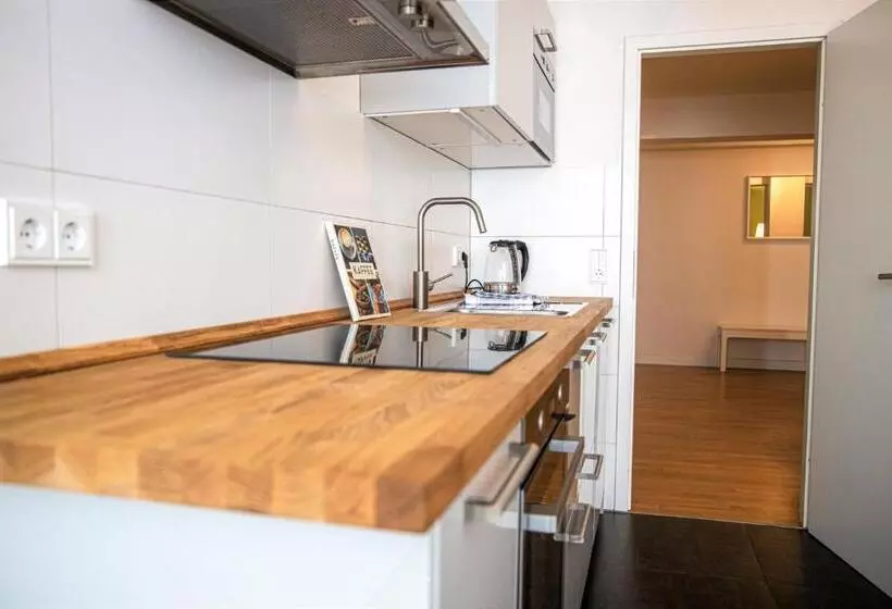 １ベッドルームのスーペリアアパートメント, Mainhaus Stadthotel Frankfurt