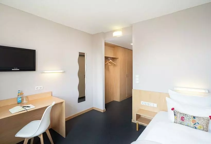 エコノミーシングルルーム, Mainhaus Stadthotel Frankfurt