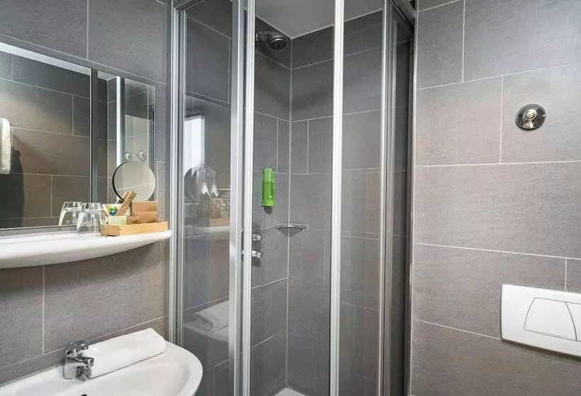 エコノミーシングルルーム, Mainhaus Stadthotel Frankfurt