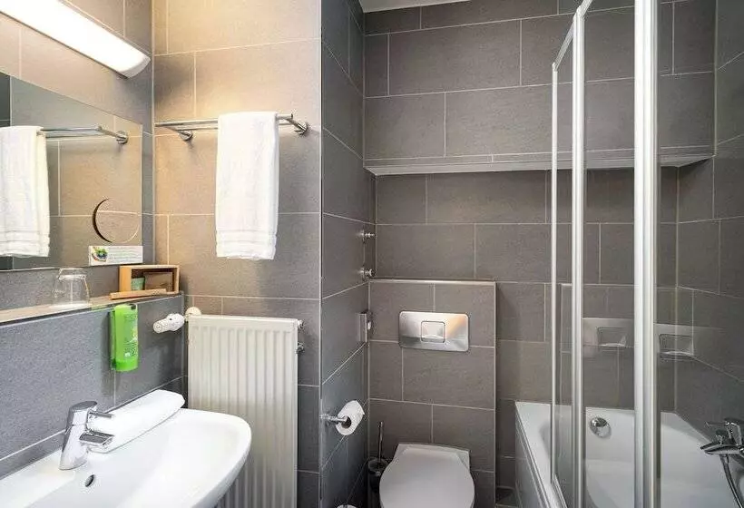 エコノミーシングルルーム, Mainhaus Stadthotel Frankfurt