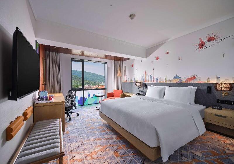 Стандартный Номер Кровать Кинг, Hilton Garden Inn Guangzhou Tianhe