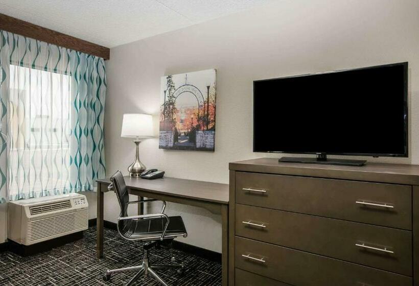 キングサイズベッドのスタンダードルーム, La Quinta Inn By Wyndham Davenport & Conference Center