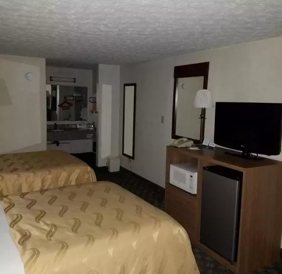 ２ダブルベッドのスタンダードルーム, Quality Inn New River Gorge