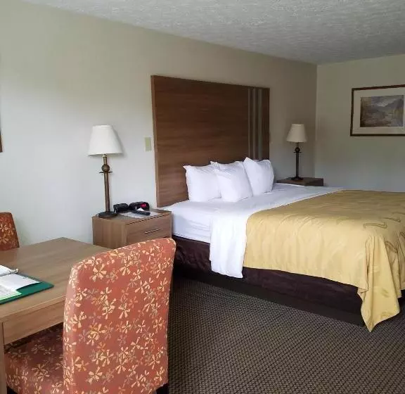 身障者適用キングサイズベッドルーム, Quality Inn New River Gorge