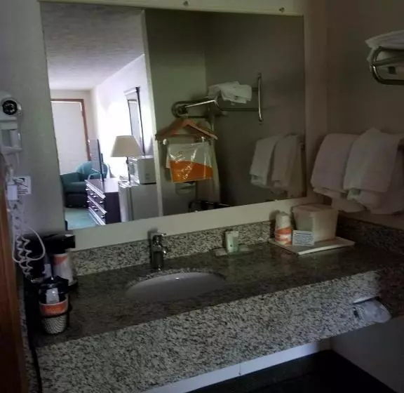 身障者適用キングサイズベッドルーム, Quality Inn New River Gorge