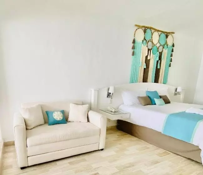 Standard Neljän Hengen Huone Merinäkymä, Cyan Cancun Resort & Spa