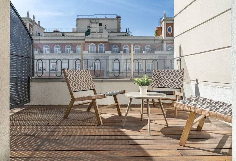 غرفة قياسية مزوَّدة بتراس, Vincci Via 66