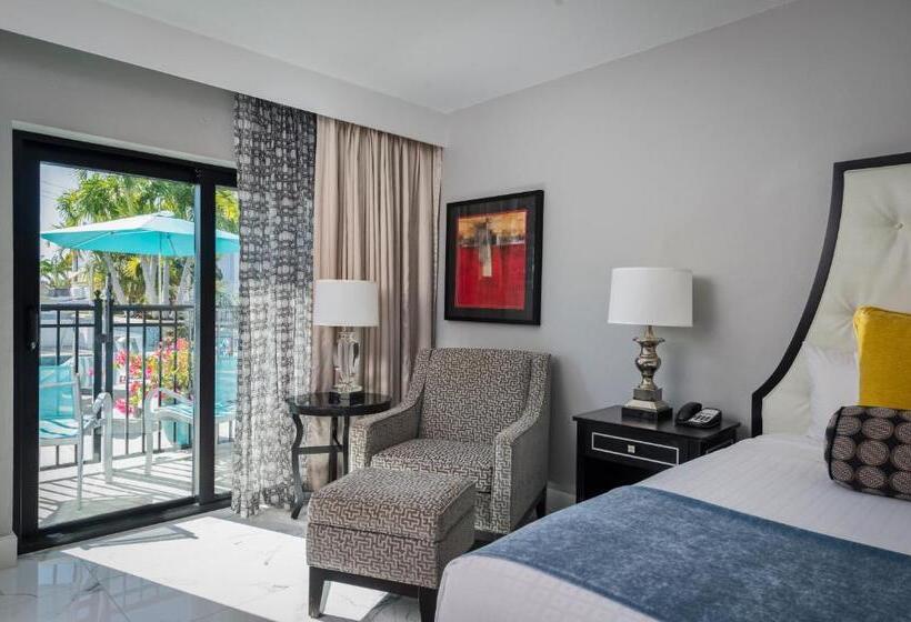 غرفة ديلوكس سرير كينج ذات إطلالة, Inn On Fifth