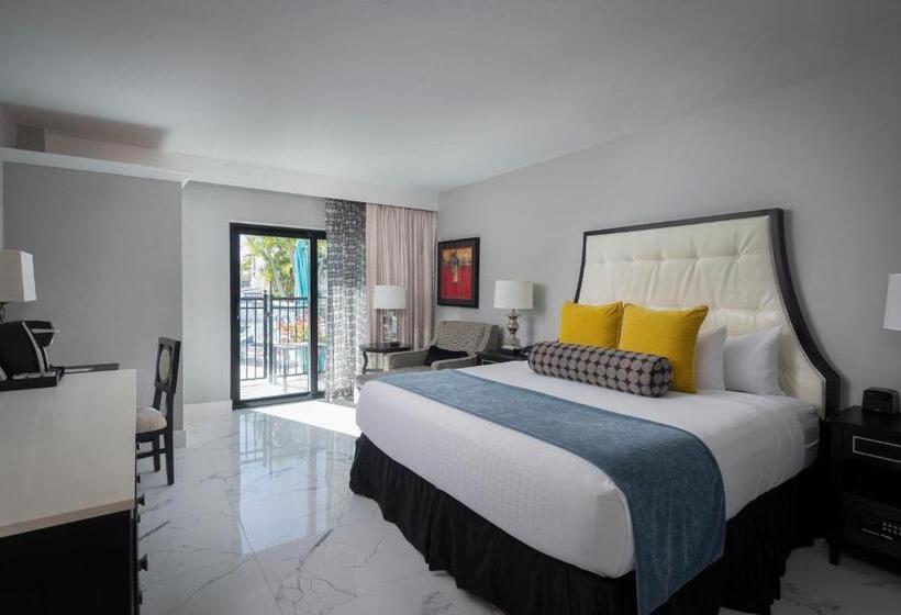 غرفة ديلوكس سرير كينج ذات إطلالة, Inn On Fifth