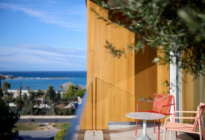 套房侧面可观海景, Dusit Suites Athens