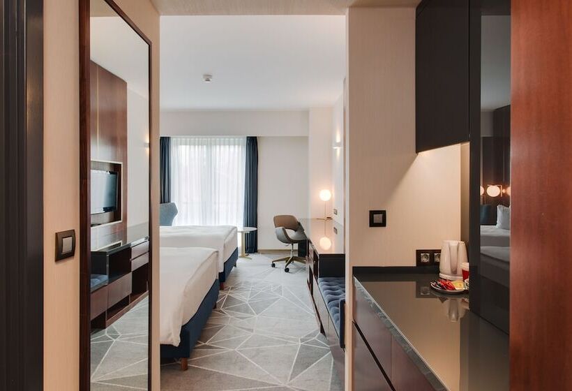 غرفه قياسيه سريرين مزدوجين, Doubletree By Hilton Cluj – City Plaza