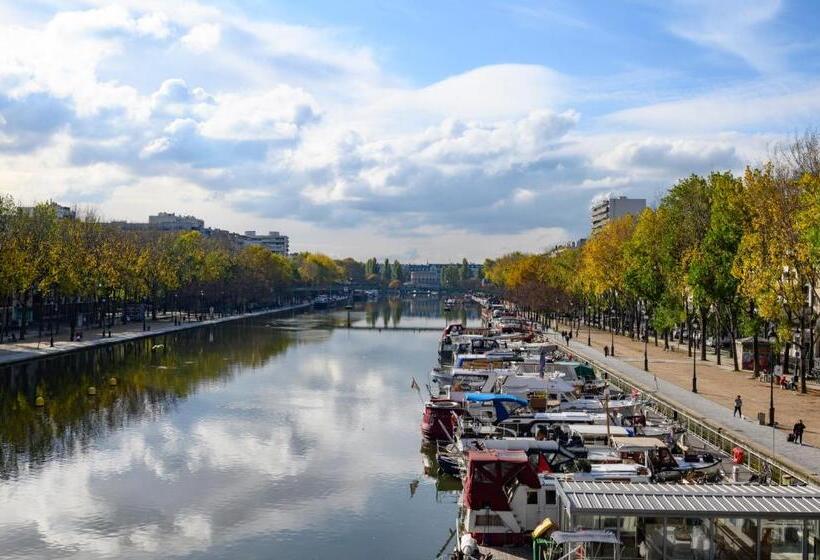 景色の見えるスイートルーム, Holiday Inn Express Paris Canal De La Villette, An Ihg