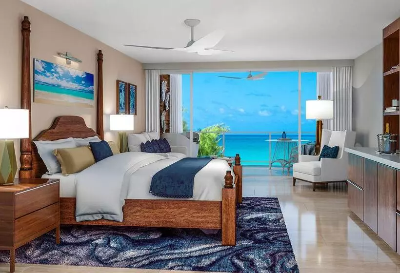 オーシャンビューデラックスルームバルコニー付き, Sandals South Coast All Inclusive Couples Only
