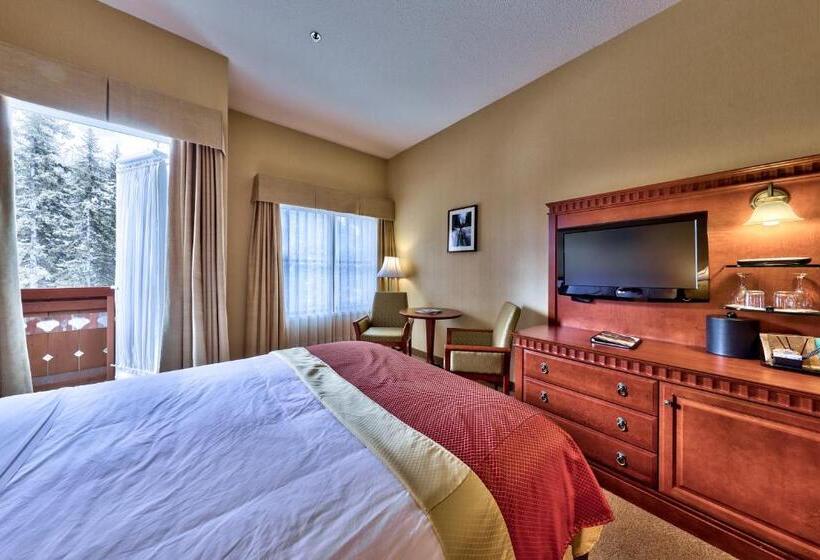 带大床的标准间, Sun Peaks Lodge
