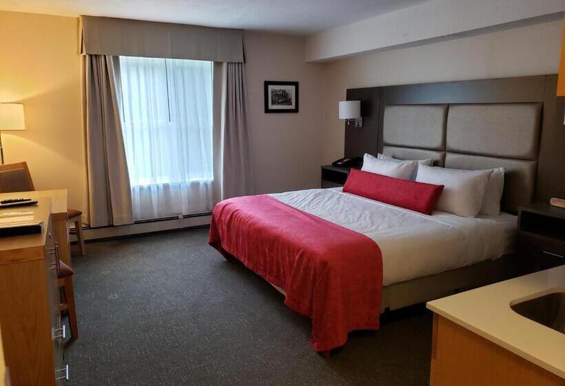 带大床的标准工作室, Sun Peaks Lodge