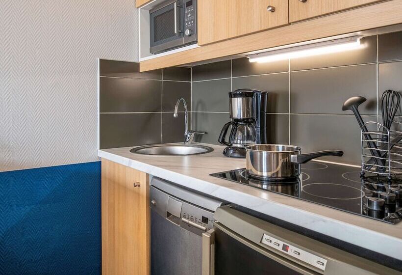 Апартаменты 1 Спальня, Aparthotel Adagio La Défense Kléber