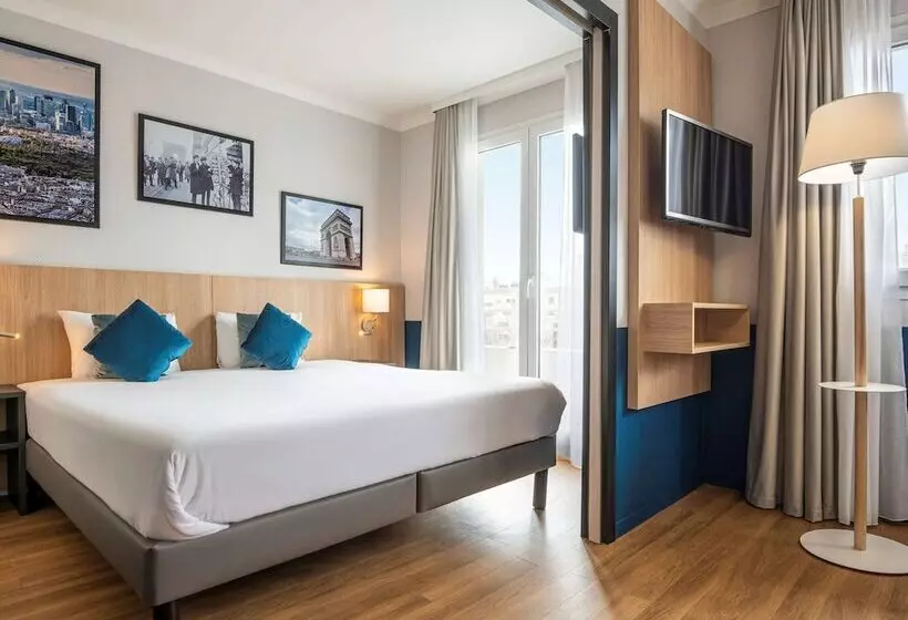 Huoneisto 1 Makuuhuone, Aparthotel Adagio La Défense Kléber