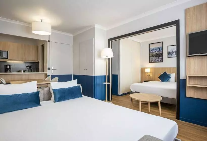 Huoneisto 1 Makuuhuone, Aparthotel Adagio La Défense Kléber