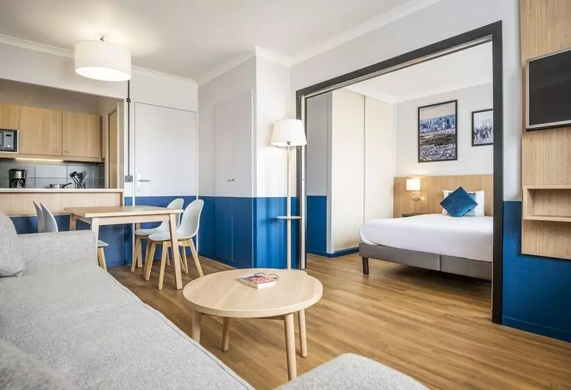 Huoneisto 1 Makuuhuone, Aparthotel Adagio La Défense Kléber