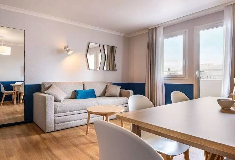 Huoneisto 2 Makuuhuonetta, Aparthotel Adagio La Défense Kléber