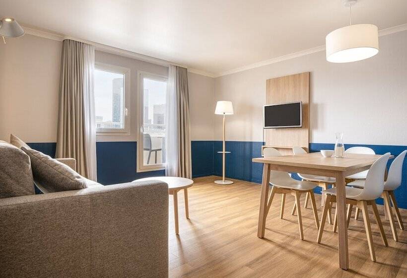 Апартаменты 2 Спальни, Aparthotel Adagio La Défense Kléber