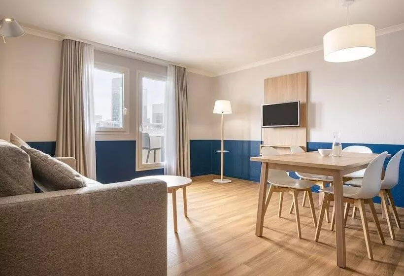 Huoneisto 2 Makuuhuonetta, Aparthotel Adagio La Défense Kléber