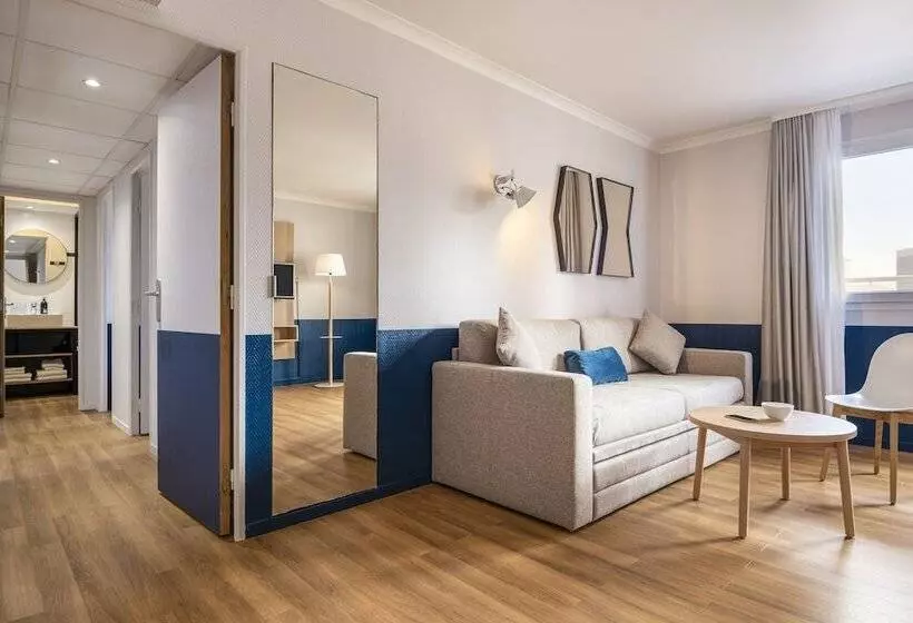 Huoneisto 2 Makuuhuonetta, Aparthotel Adagio La Défense Kléber