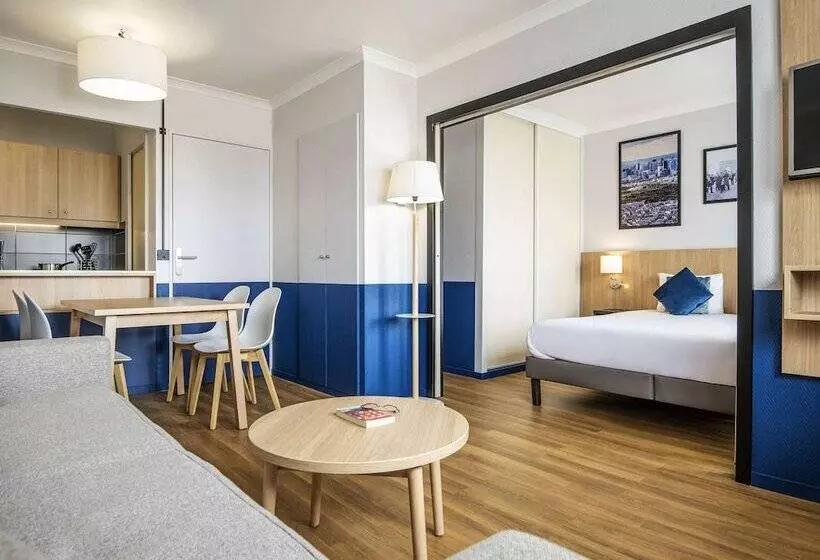 Huoneisto 1 Makuuhuone, Aparthotel Adagio La Défense Kléber